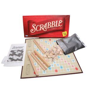 Vintage 2001 Scrabble Board Game - Parker Brothers Complete Set